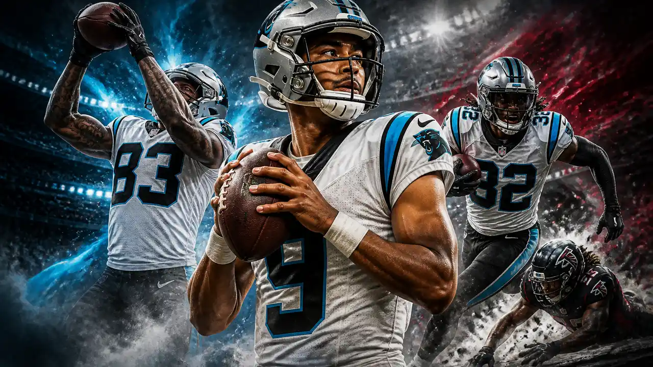 Bryce Young throws three touchdowns as Panthers rout Falcons 34-3 cover