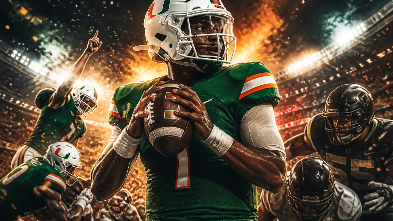 Darian Mensah sets ACC completion mark as Miami beats Wake Forest 33-20 cover