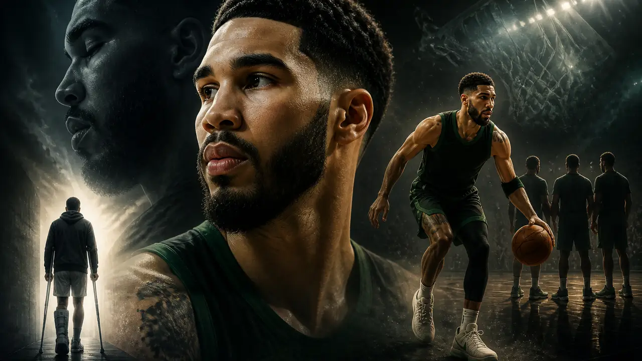 Jayson Tatum explains the mental test behind his Celtics Achilles comeback cover