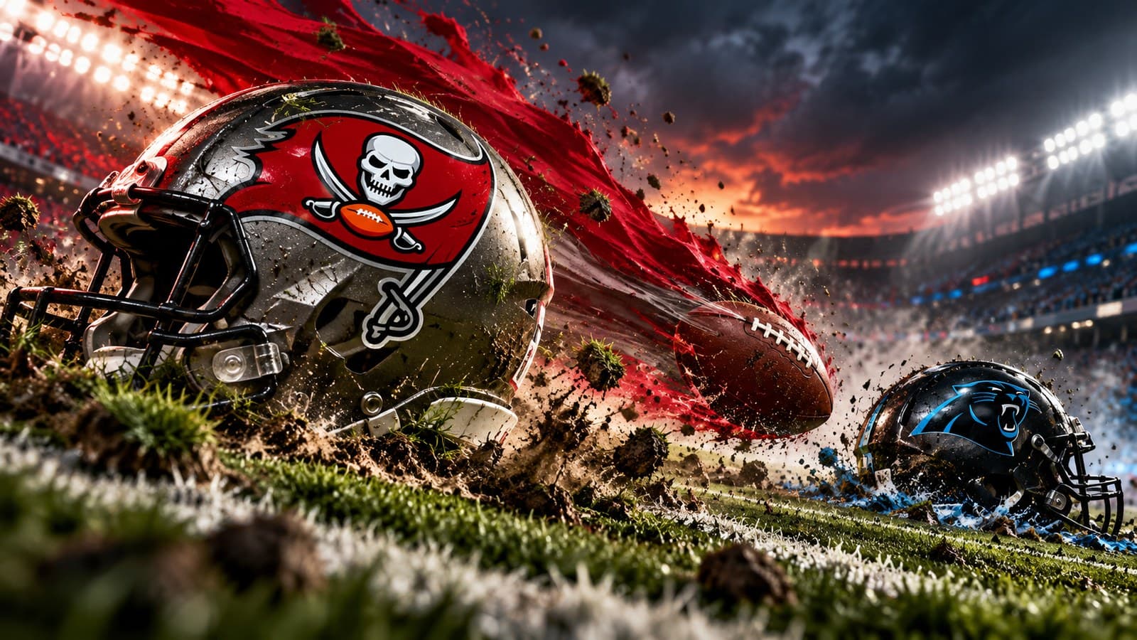 Bucky Irving runs for two TDs as the Buccaneers force four turnovers and rout the Panthers 43-13 cover