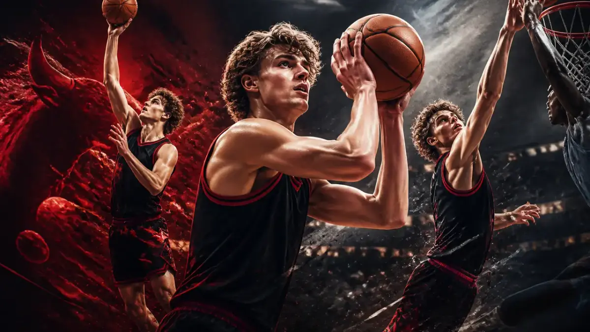 Matas Buzelis’ shooting and shot blocking give Bulls a useful combination cover
