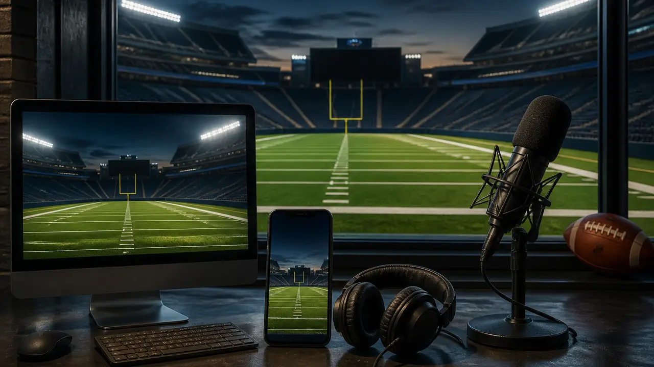 Before kickoff, check the radio feed cover
