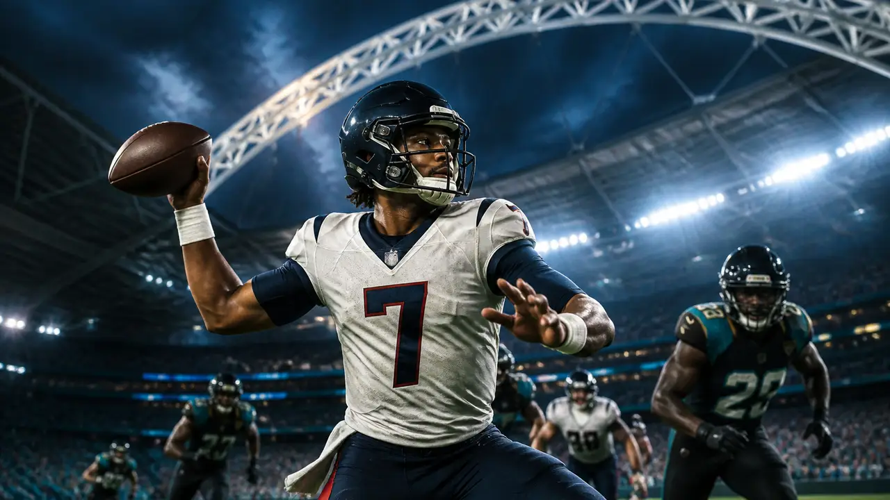 Fairbairn's final kick lifts Texans past Jaguars 34-31 at Wembley cover