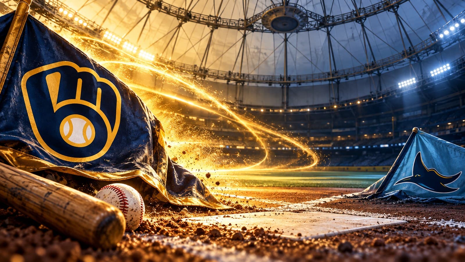 Brewers score eight two-out runs in the fifth, rout the Rays 10-1 and lead the World Series 3-0 cover