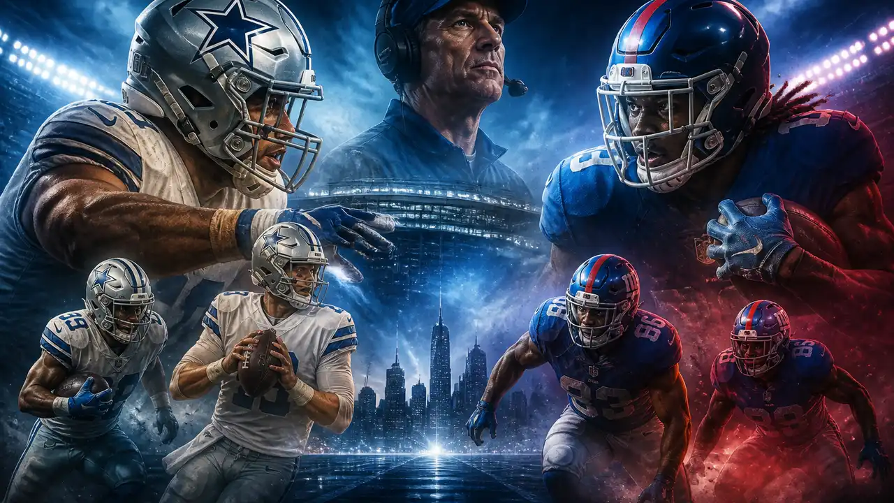 Cowboys–Giants tonight: Nabers active as Dallas tests its protection cover