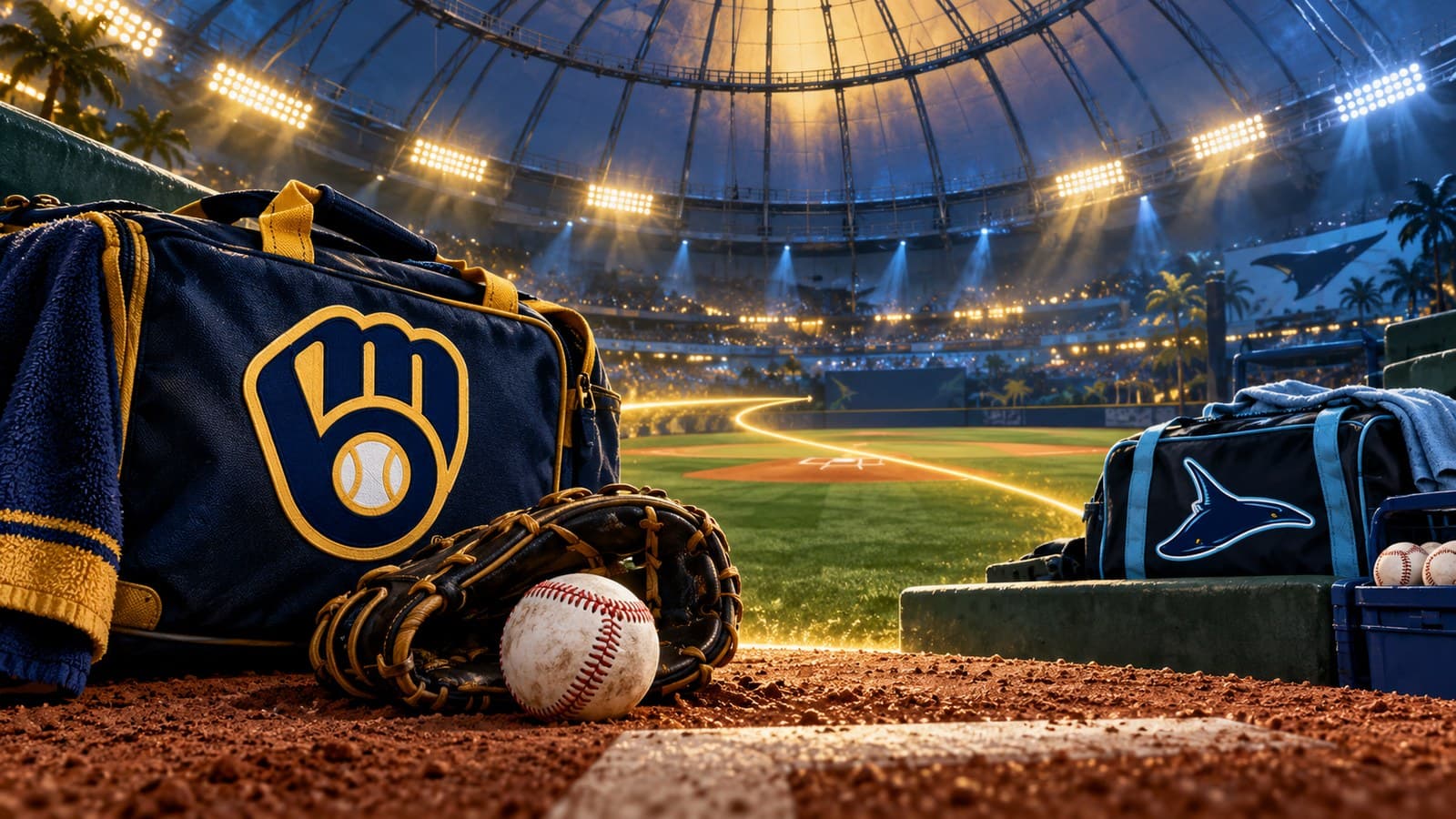 Brewers open a bullpen game with Dustin May as they try to sweep the Rays tonight cover