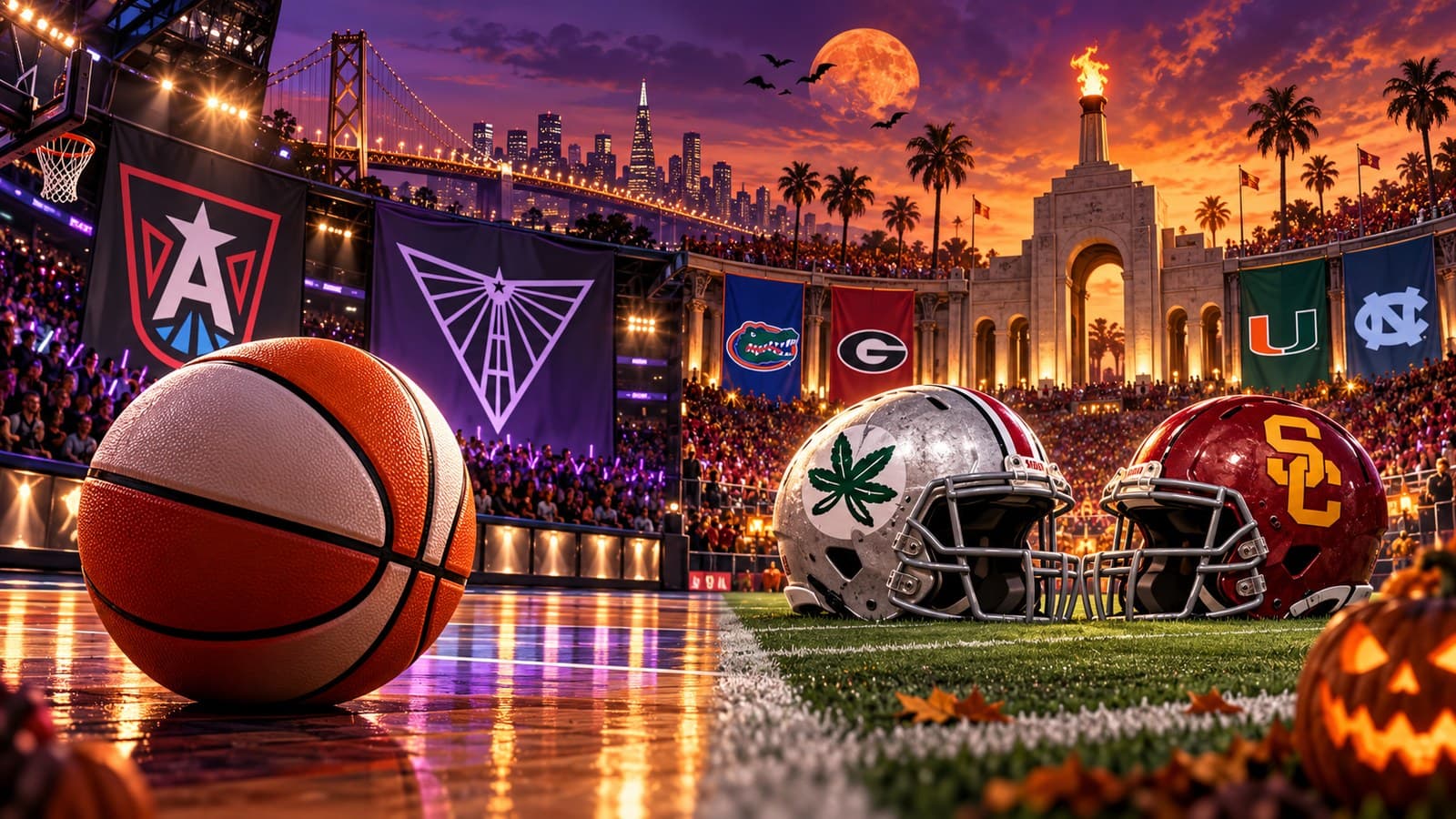 WNBA Finals Game 7 and Ohio State at USC lead a big Halloween Saturday cover