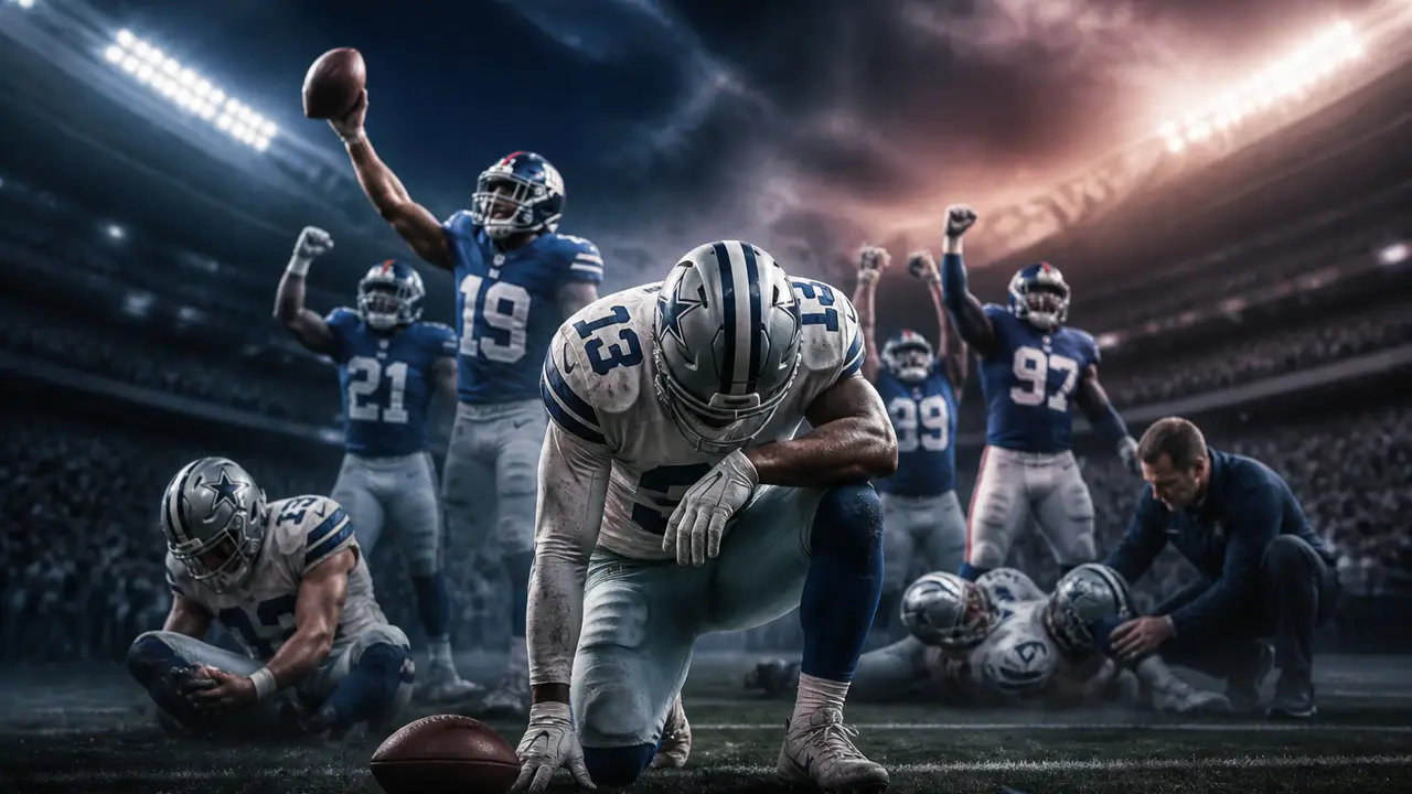Cowboys cannot get the ball back in 28-20 loss to Giants cover