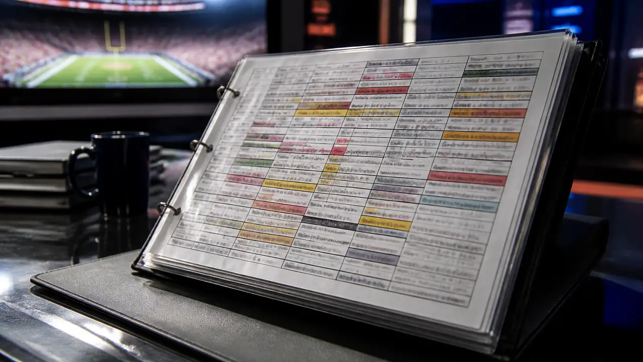 Tom Brady brings his Super Bowl LI call sheet back to television cover