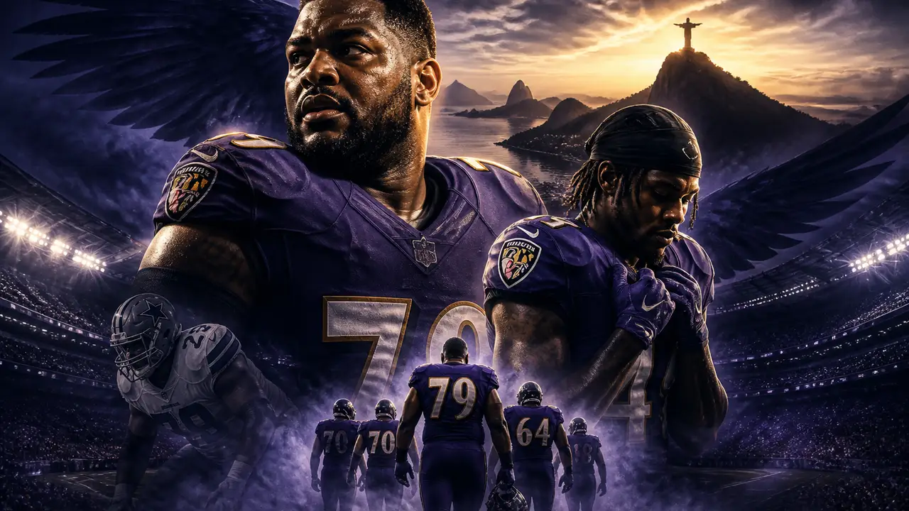 Ravens lose Ronnie Stanley for Rio game as Zay Flowers remains questionable cover