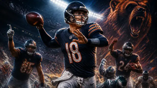 Keenum leads Bears to 27-7 Monday night win over Eagles cover