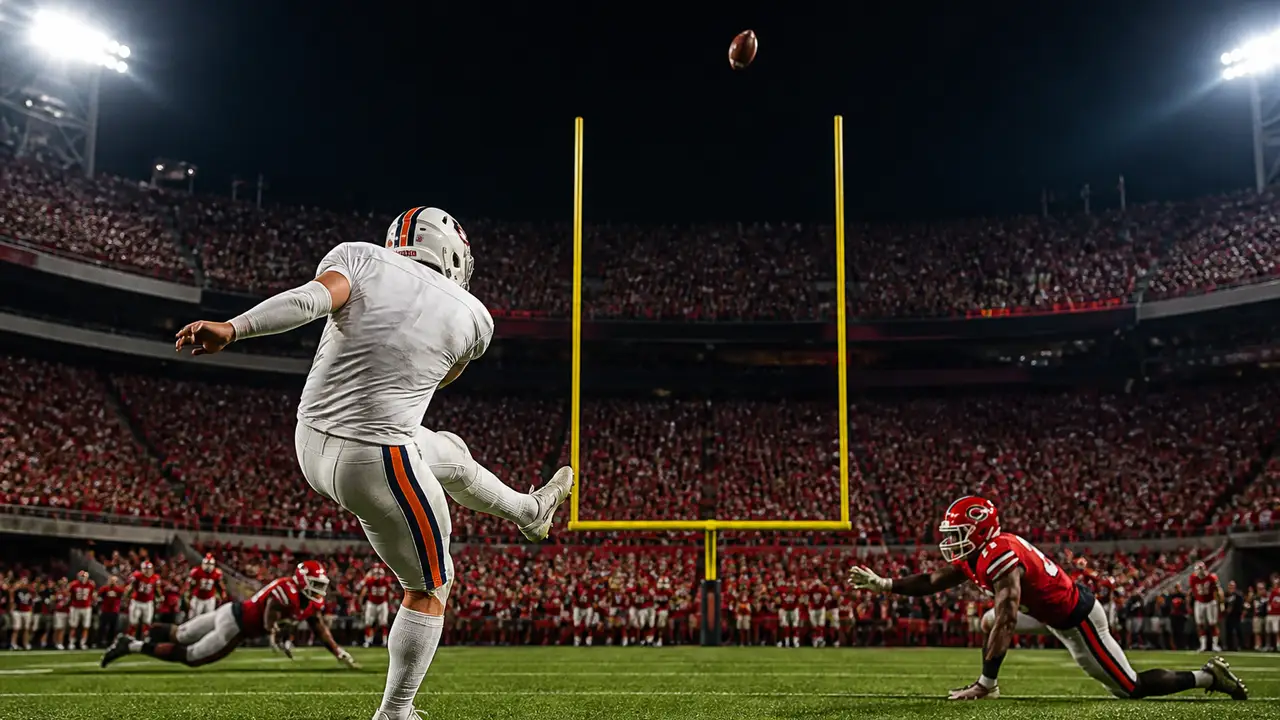 Auburn stuns No. 1 Georgia as Tennessee shuts down Alabama cover