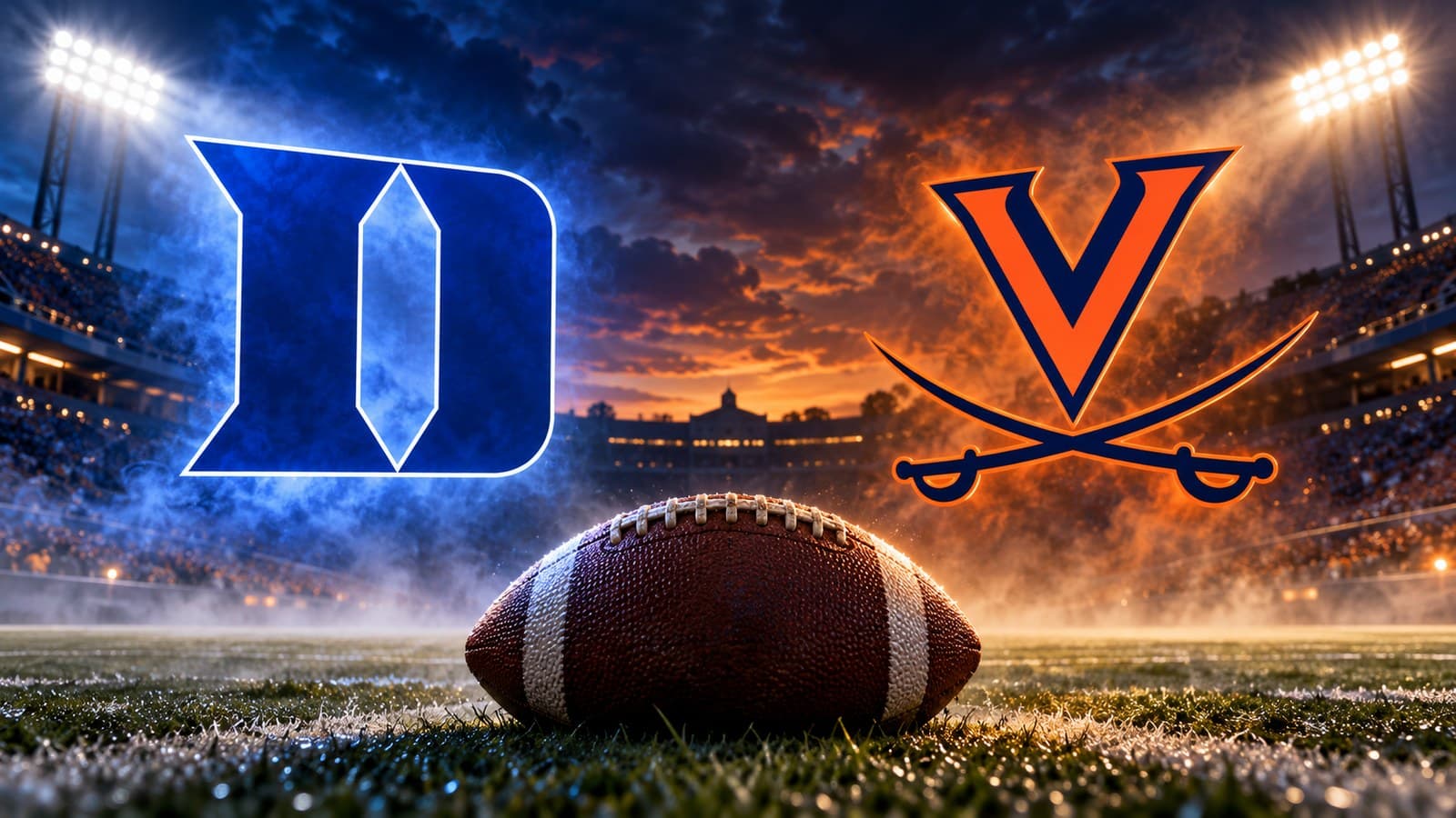 Duke visits Virginia to open a five-game Friday night of college football cover