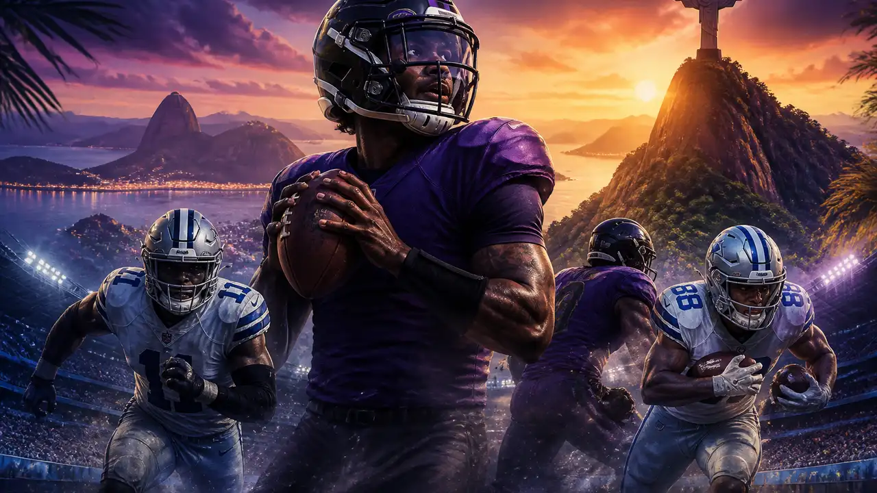 Cowboys head to Rio with Lamar Jackson and Ravens awaiting Sunday cover