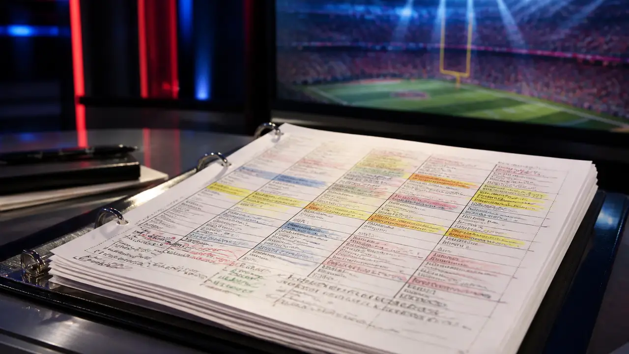 Tom Brady brings his Super Bowl LI call sheet back to television cover