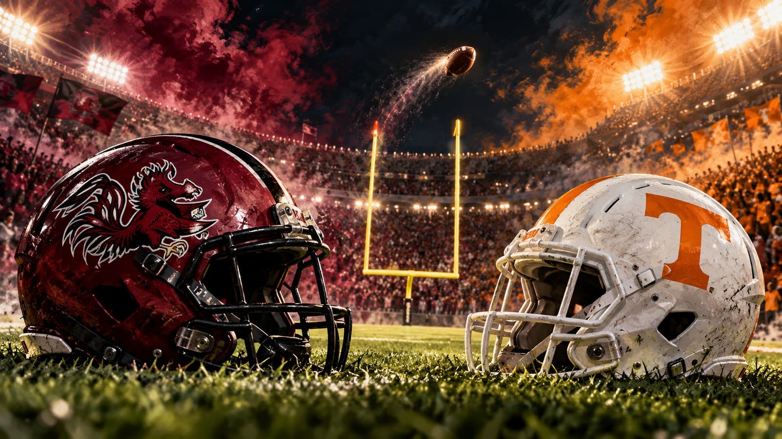 Malik Orsan's 48-yard kick at the gun lifts South Carolina past No. 11 Tennessee 27-24 cover