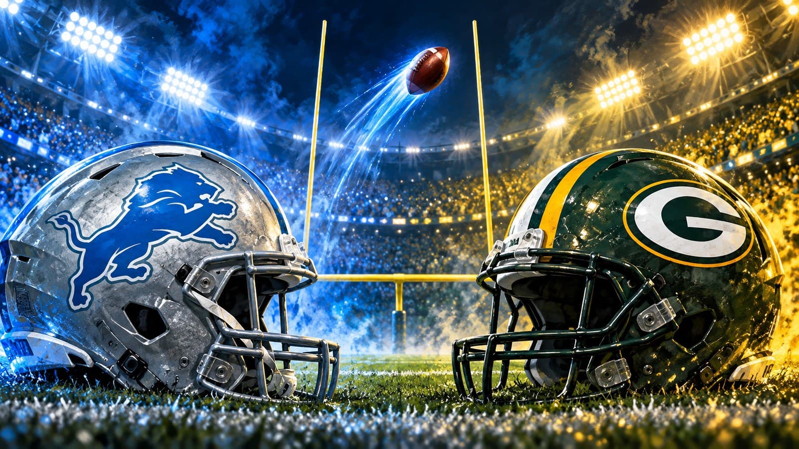 Jake Bates kicks a 22-yard field goal at the gun as the Lions beat the Packers 20-17 cover