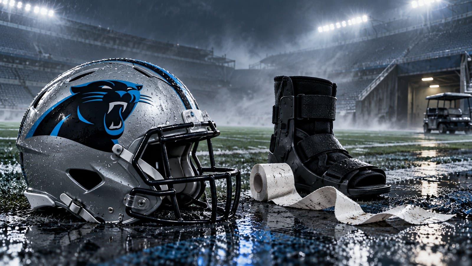 Panthers right tackle Taylor Moton will have season-ending ankle surgery cover