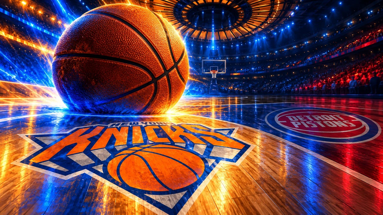 Karl-Anthony Towns posts 27 and 20 as the Knicks hand Detroit its first loss, 111-97 cover