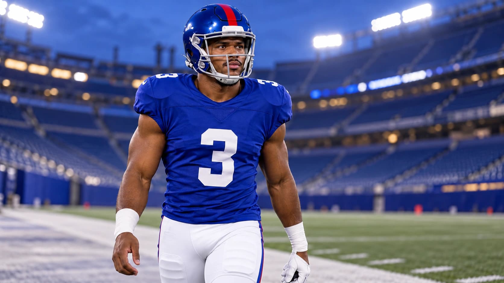 Giants list Abdul Carter and both starting tackles questionable against Saints cover